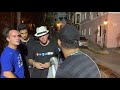 #PUERTORICO: Manifestantes que llevan tres días en el área de Fortaleza hablan con Ángel Tomás