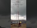 33 METER TOWER INSTALLATION #automobile #boom #coalmines #construction #shorts #shortvideo #boom