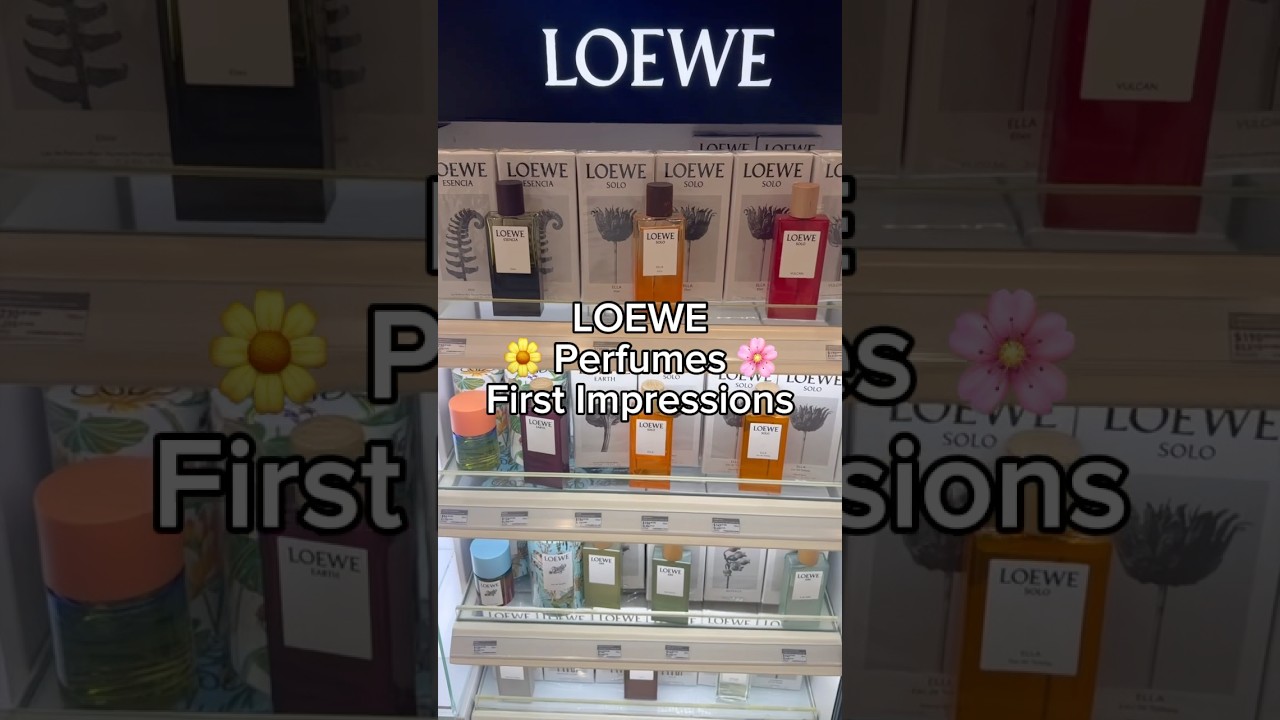 Краткие обзоры парфюмов LOEWE 