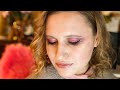 НОВОГОДНИЙ МАКИЯЖ-ТРАНСФОРМАЦИЯ палеткой HUDA beauty Neo Nude. С дневного в вечерний?!🤔