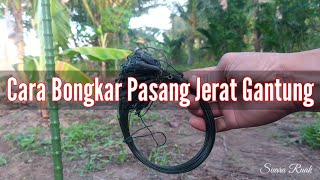 Cara Bongkar Pasang Jerat Ruak Ruak