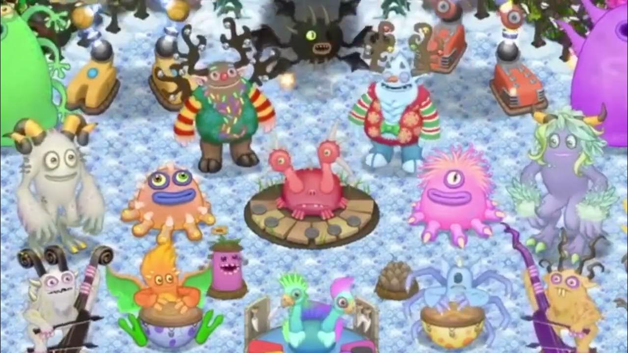 Остров холода my singing. Зимний остров my singing monsters. Остров холода my singing. My singing monsters монстры острова холода. Остров холода.
