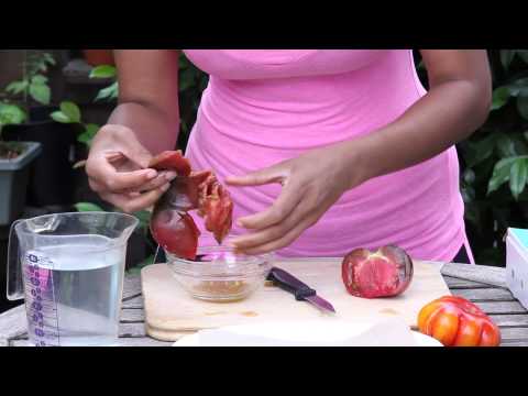 How to Dry Tomato Seeds for Starter Plantings : Garden Seed Starting