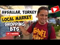 local market and shopping April 2022 at Avsallar, Alanya, Antalya, Turkey