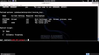 Metaploit Exploit Demo