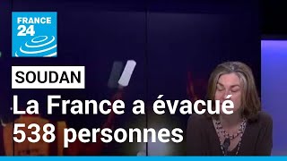 La France a évacué 538 personnes, dont 209 Français, du Soudan • FRANCE 24