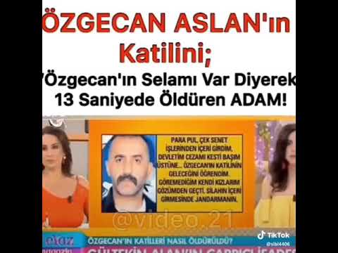 Özgecanin katilini öldüren adamın ifadesi