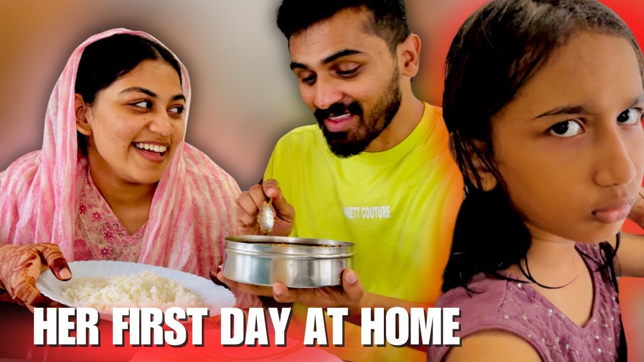 HER FIRST DAY In MY HOME 🏠😍