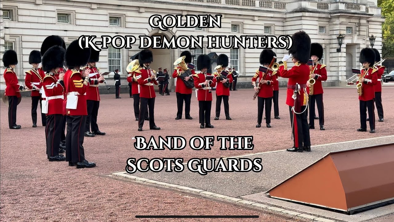 Золотой (KPop Demon Hunters) в исполнении оркестра шотландской гвардии