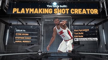 How To Make The Best All Around Playmaking Shot Creator ... BEST BUILD ON NBA 2K20!
