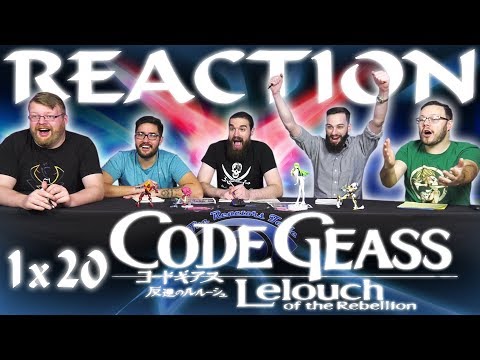 Code Geass 1x20 REACTION!! "Battle at Kyushu"
