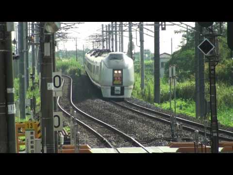 特急スーパーひたち　藤代駅通過