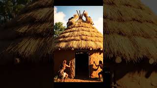 #AncientEra #PrimitiveHouseBuild #HumanHistory #AIRecreation #StoneAgeVillage #CinematicAI #Bright