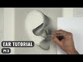 Free ear drawing tutorial  1 hour easter treat