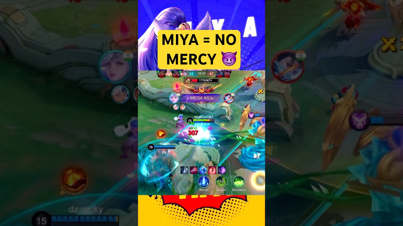 Miya OP Moment 🔥 | MLBB 5v5 