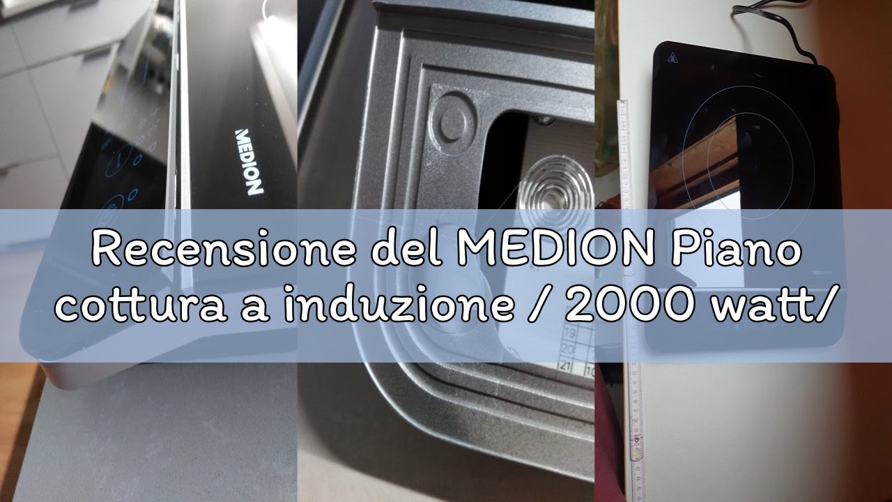 Medion Zwart 2000 W Inductiekookplaat kookplaat kope