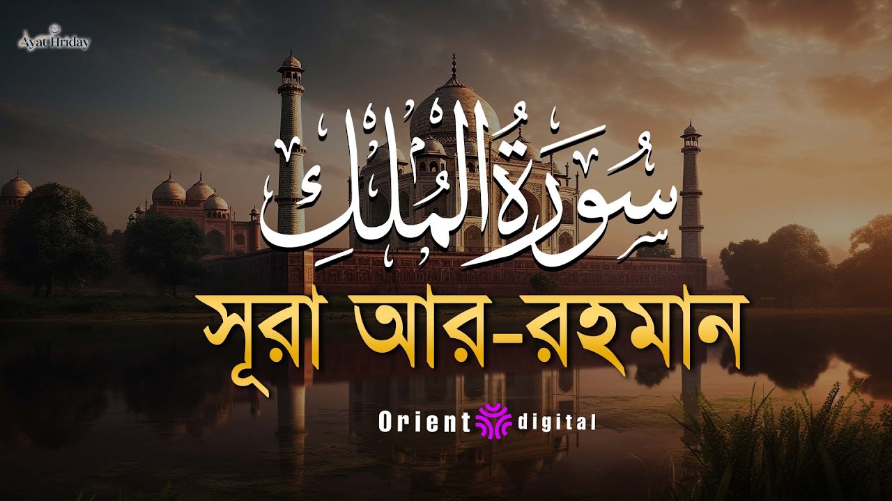 প্রশান্তিময় ঘুমের জন্য শুনুন সূরা মূলক (سورة الملك) | Surah Al-Mulk Recited by Mostafa El Lahony
