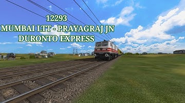 12293 LOKMANYA TILAK TERMINUS - PRAYAGRAJ JUNCTION DURONTO EXPRESS | @THE_BITTU_GAMING | #msts#openrails ||
