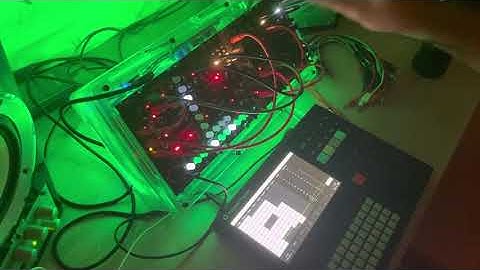 Some jamming. Polyend tracker + modular synth