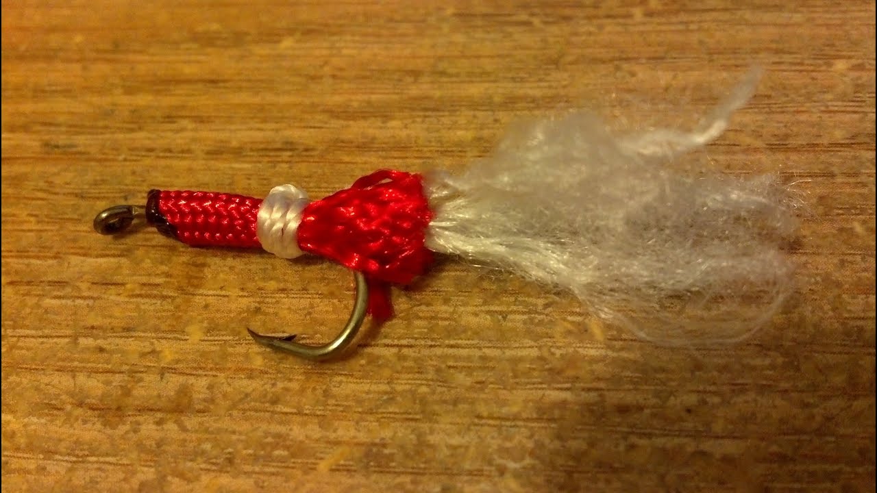 D.I.Y. Fishing lure made from paracord YouTube