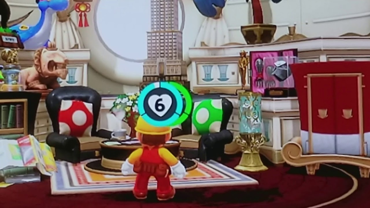 Super Mario Odyssey Dark Side Heart Reload Tip - YouTube