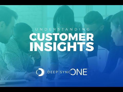 Understanding Customer Insights  |  Deep Sync One - video from AccuData