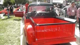 DUBSandTIRES.com 1956 Ford F-100 24 Inch Staggered Asanti AF-150 Brushed wheels Brakes Forgiato