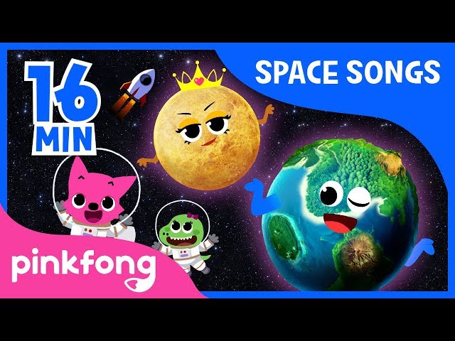 Eight Planets and more | Space Songs | +Compilation | Pinkfong Songs for Children class=