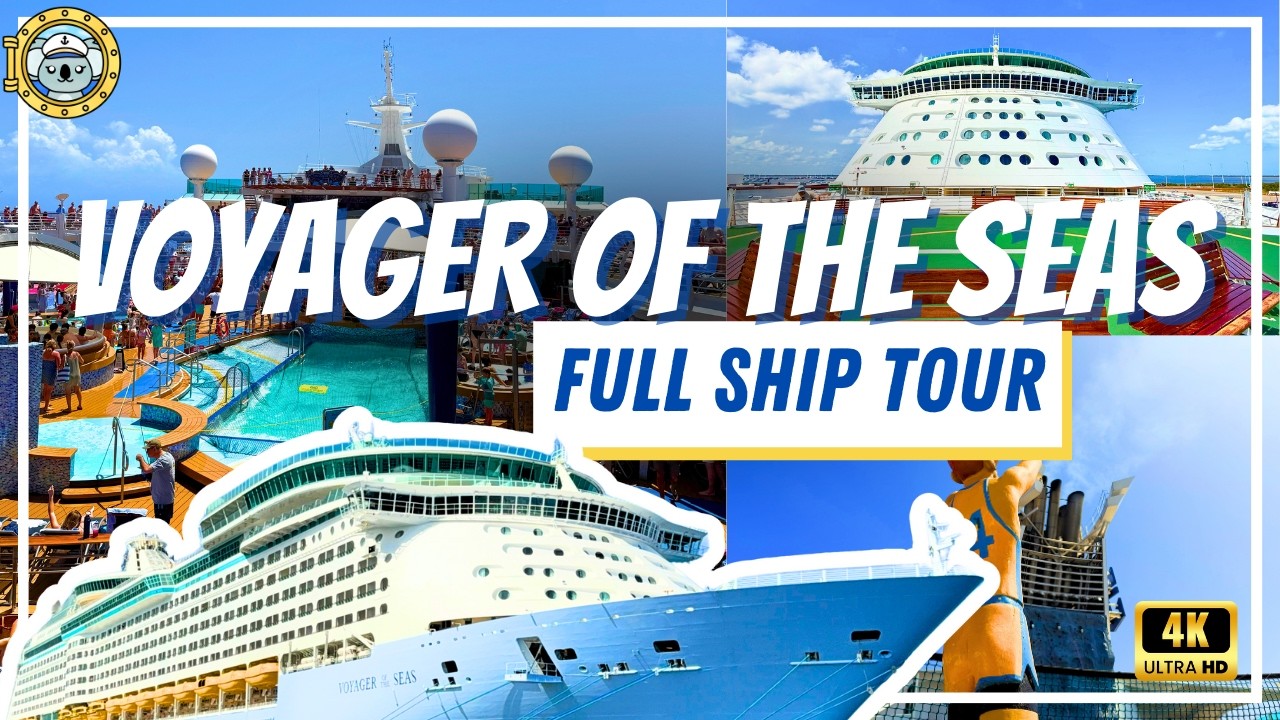 Voyager of the Seas Ship Tour 2025 | 4k Full Walkthrough