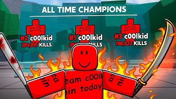 c00lkidd is TAKING OVER The Strongest Battlegrounds...