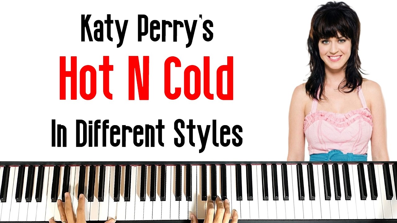 Как играть песню "Hot N Cold" Кэти Перри на пианино | Разные стили