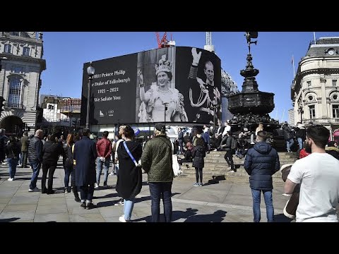 Minute of silence in London