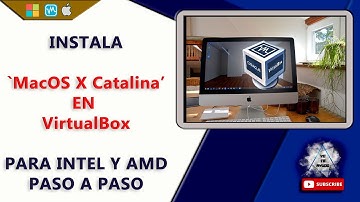 MacOS X Catalina en VirtualBox | Tutorial definitivo para Intel y AMD | MacOS en tu PC