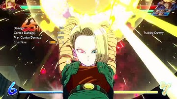 DBFZ - #18 ToD w/ Goku & Tien assists (6 Bars Sparking ToD)