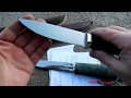 НОЖ на заказ CPM S90V против VANADIS 10.Custom Knife CPM S90V vs VANADIS 10