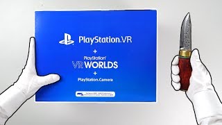 PlayStation VR Unboxing (PSVR) + Blood & Truth Press Kit Edition
