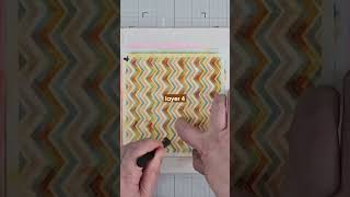 Create a 3D look with a 2D stencil!