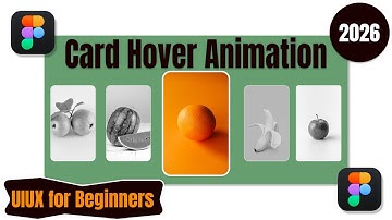 “Smoothest Card Hover Animation You’ll Ever See 🔥 | Figma Magic