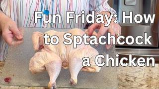 Fun Friday: How to Spatchcock a Chicken
We demonstrate how to spatchcock a chicken so it will cook faster and better as a whole roasted or grilled chicken. The spatchcock method is quick and easy and the bird is delicious when cooked on the grill, which we will show in a future video.
RoseRed Homestead Book Store: https://payhip.com/roseredhomestead
Website: www.roseredhomestead.com
Amazon Store: https://roseredhomestead.com/amazon-store
RoseRed Homestead Channel: https://www.youtube.com/channel/UCNXnzorI5nuqem74vPa31gw
Trail Grazers Channel: https://www.youtube.com/channel/UCTaNTFpvoFKqlU5OUyynPbw
Any products we mention or show on our videos have been purchased with our own money and are recommended or not based on our own experience. Fun Friday: How to Spatchcock a Chicken