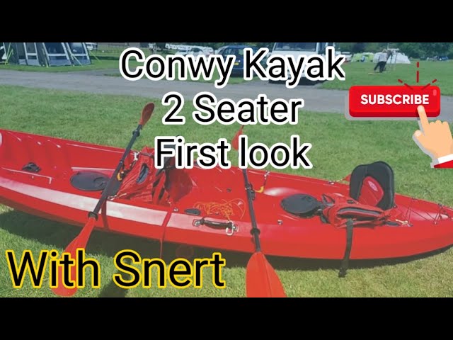 Conwy Kayak Sit On Top Kayak Fishing Sea River Single Deluxe Seat