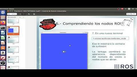6 COMPRENDIENDO LOS NODOS DE  ROS