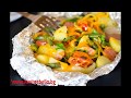 Македонска наденица ЛЕКИ с картофи и зеленчици във фолио Македонска наденица ЛЕКИ с картофи и зеленчици във фолио