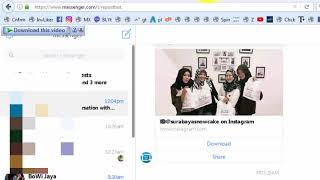 Cara Download Gambar Instagram Menggunakan Aplikasi Messenger screenshot 5