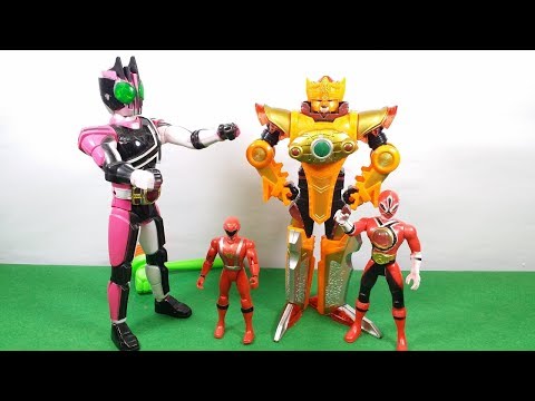 Video Kamen Rider chơi cùng superman và siêu nhân thần kiếm... - youtube