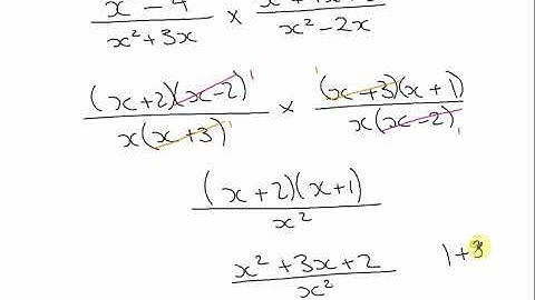 multiplying and dividing algebraic fractions