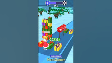 Noel Run 3D 🎁🎄Mobile Gameplay By NextGamer (Android,iOS) Level 7 #shorts