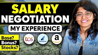 My HONEST Salary Negotiation Experience 🤑 after switching from Amazon | Anshika Gupta