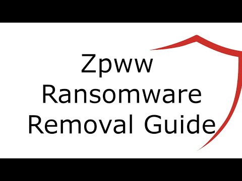 Zpww File Virus Ransomware [.Zpww ] Removal and Decrypt .Zpww Files