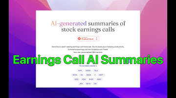 Summarize Earnings Calls Effortlessly: Boost Investment Productivity 10x with EarningsDigest.ai