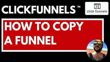 Clickfunnels - How to Copy a Funnel